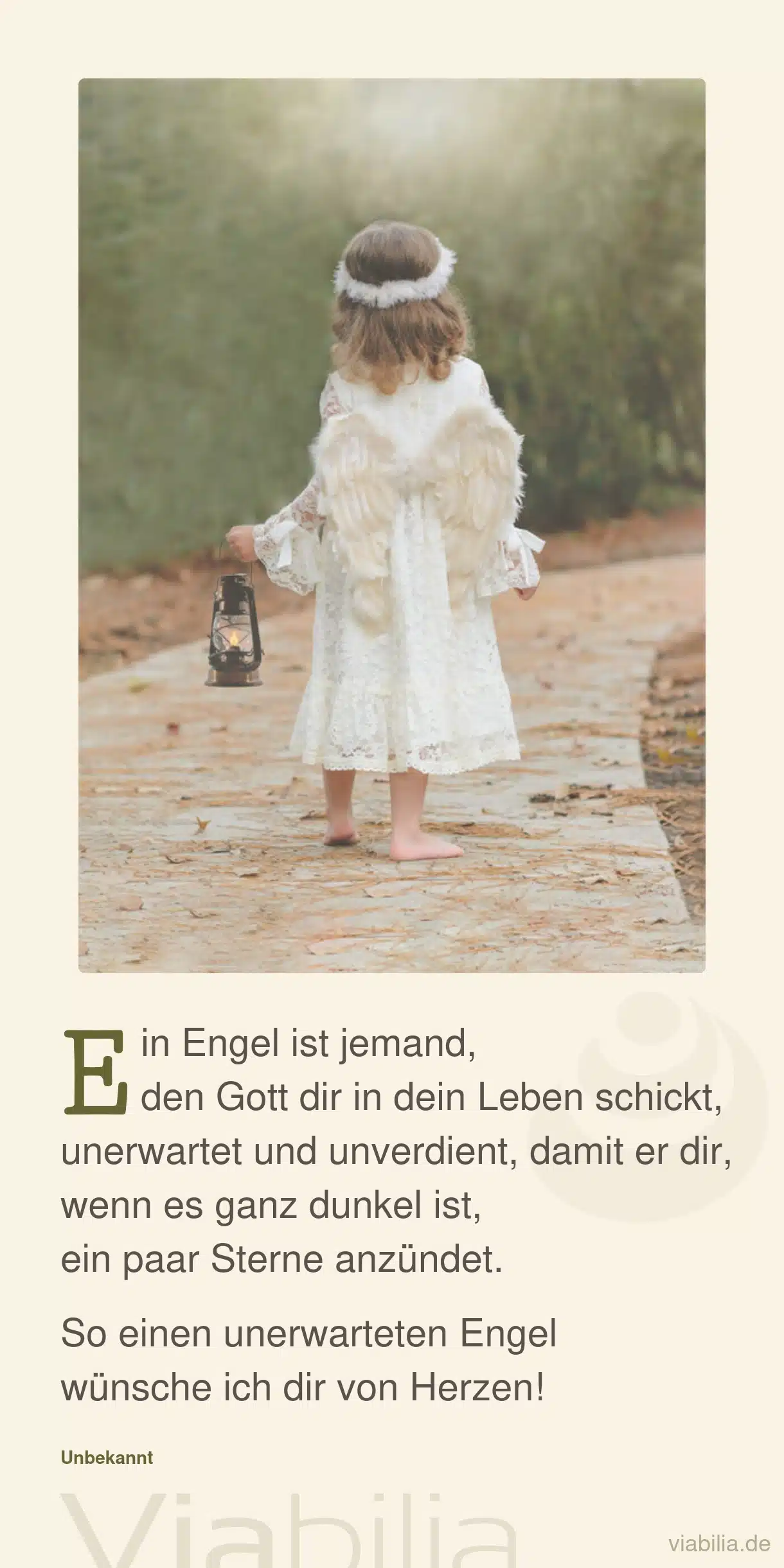 Engelsprüche: Gott schickt Engel