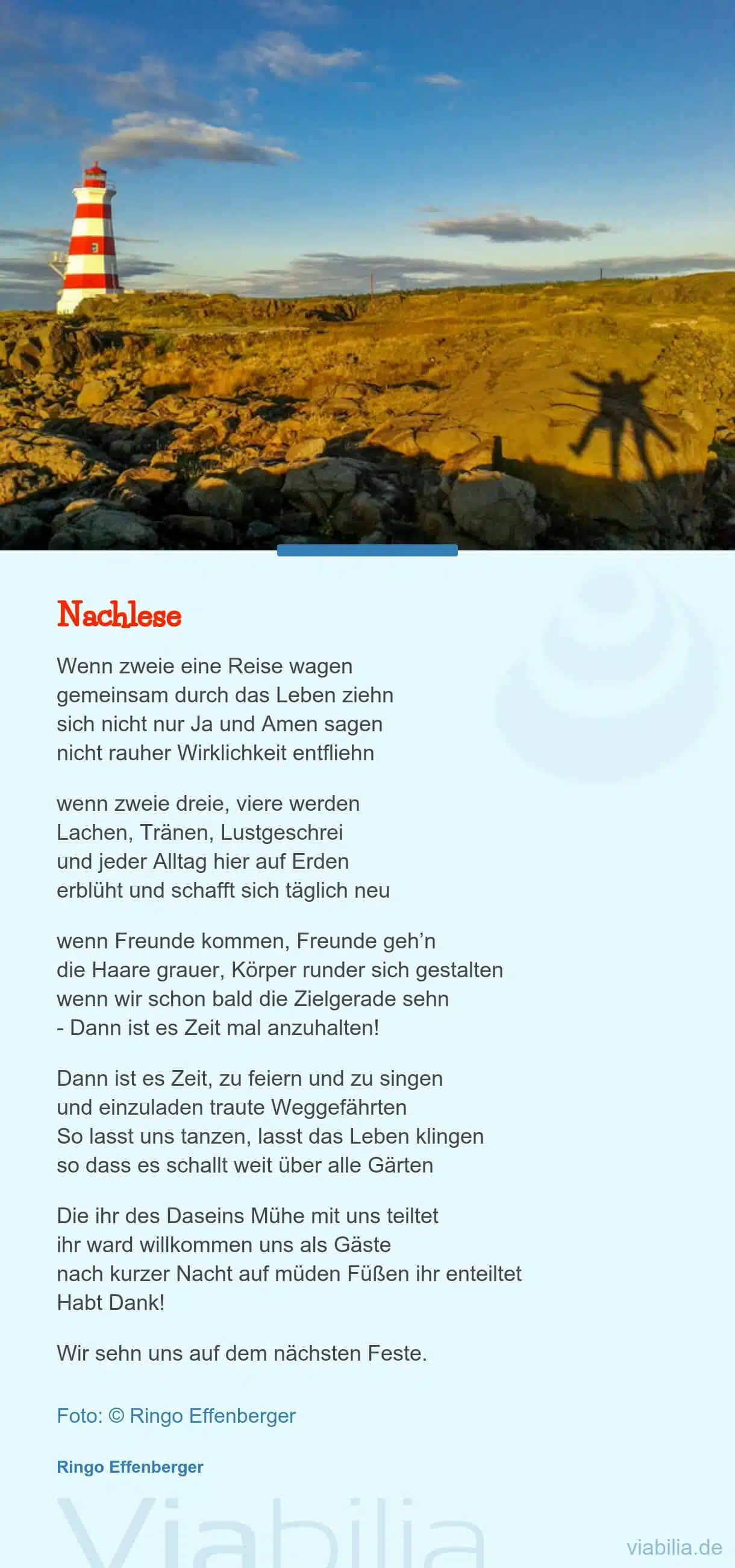 Modernes Gedicht, passend zu einem Hochzeitsjubiläum