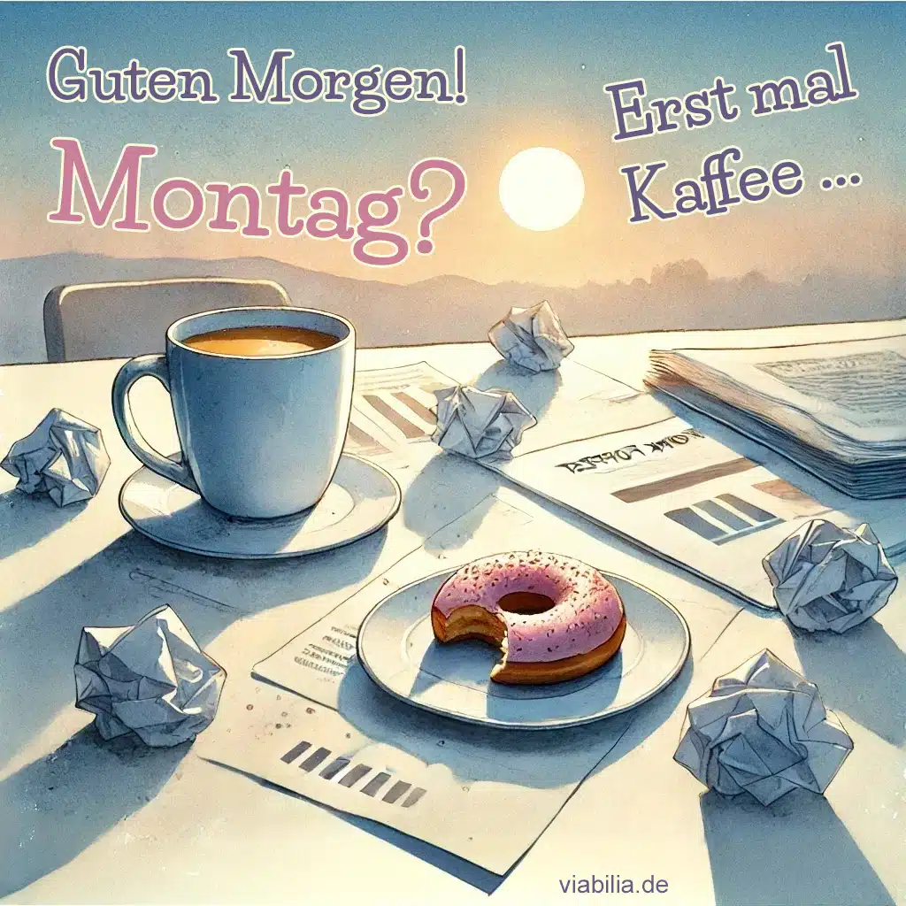 Guten Morgen Grüße Montag