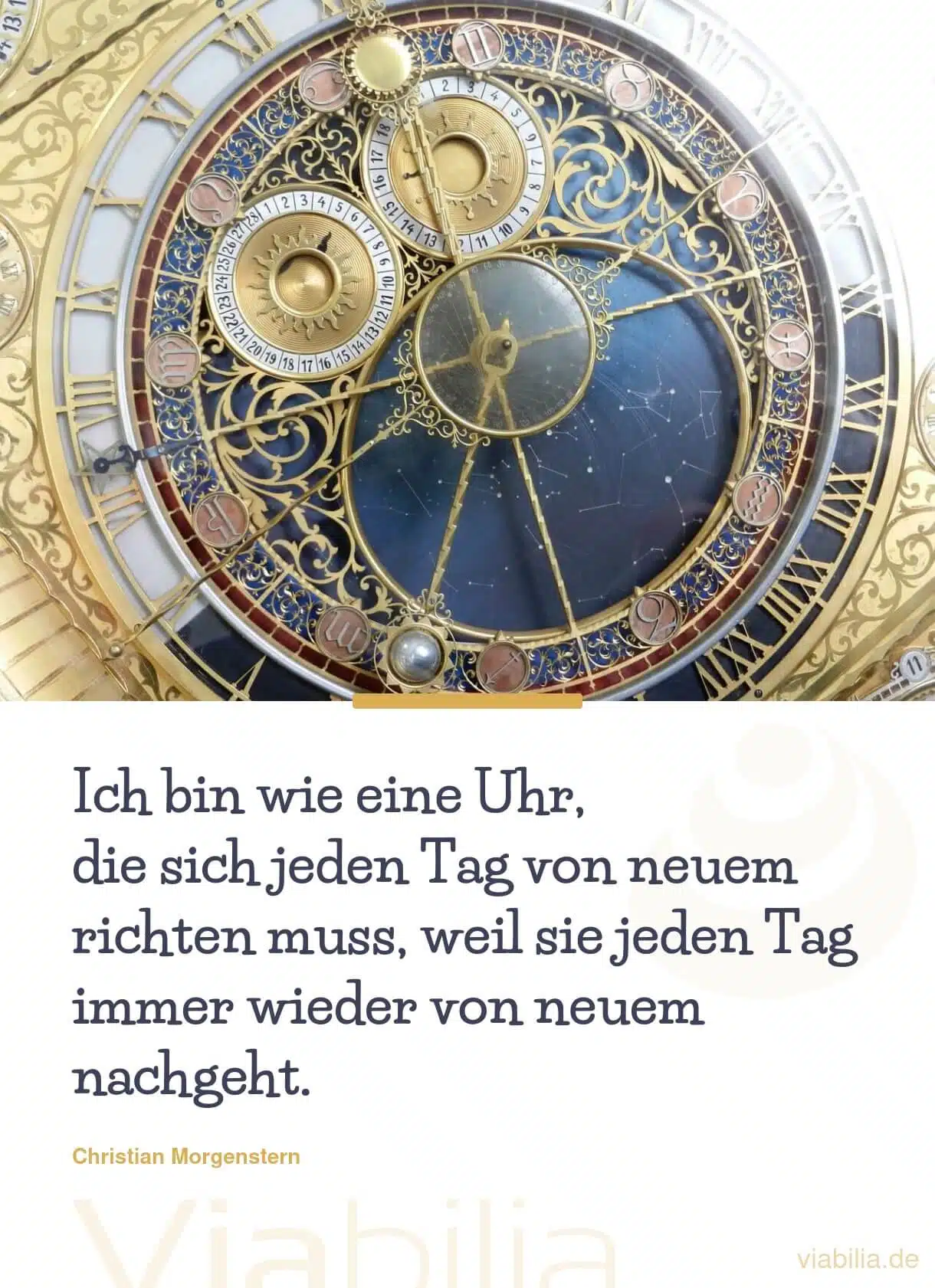 Guten-Morgen-Spruch auf Bild