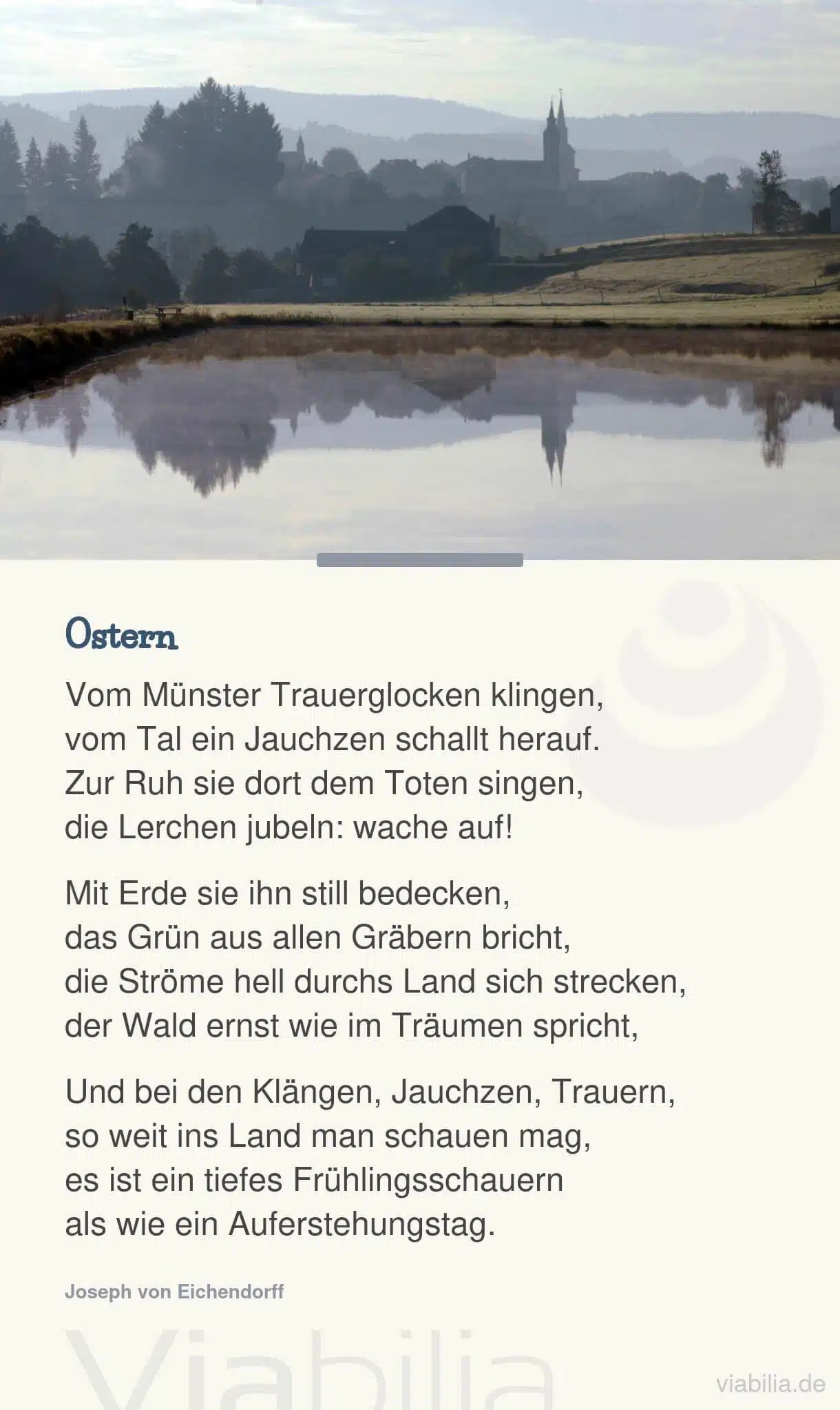 Ostergedicht: Ostern als Auferstehungstag