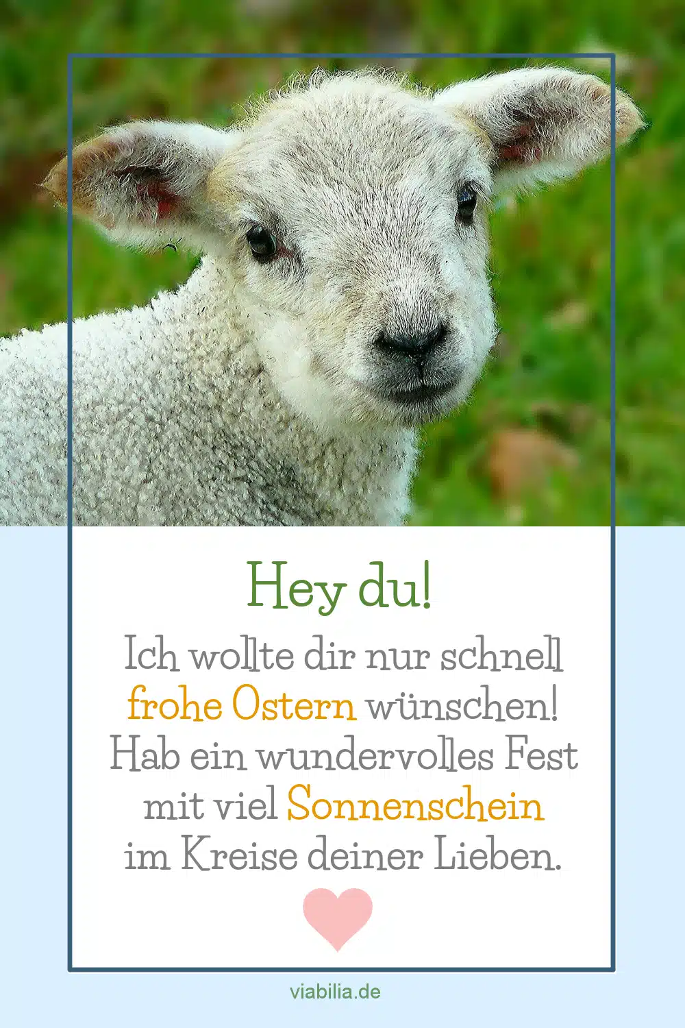 Ein kleiner süßer Ostergruß