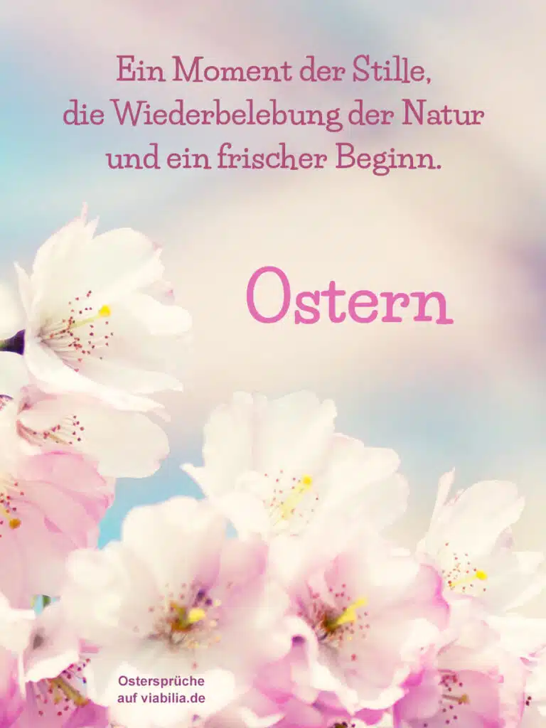 Ostersprüche mit Bild