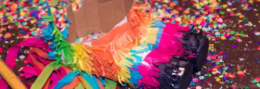 zerschlagene Pinata