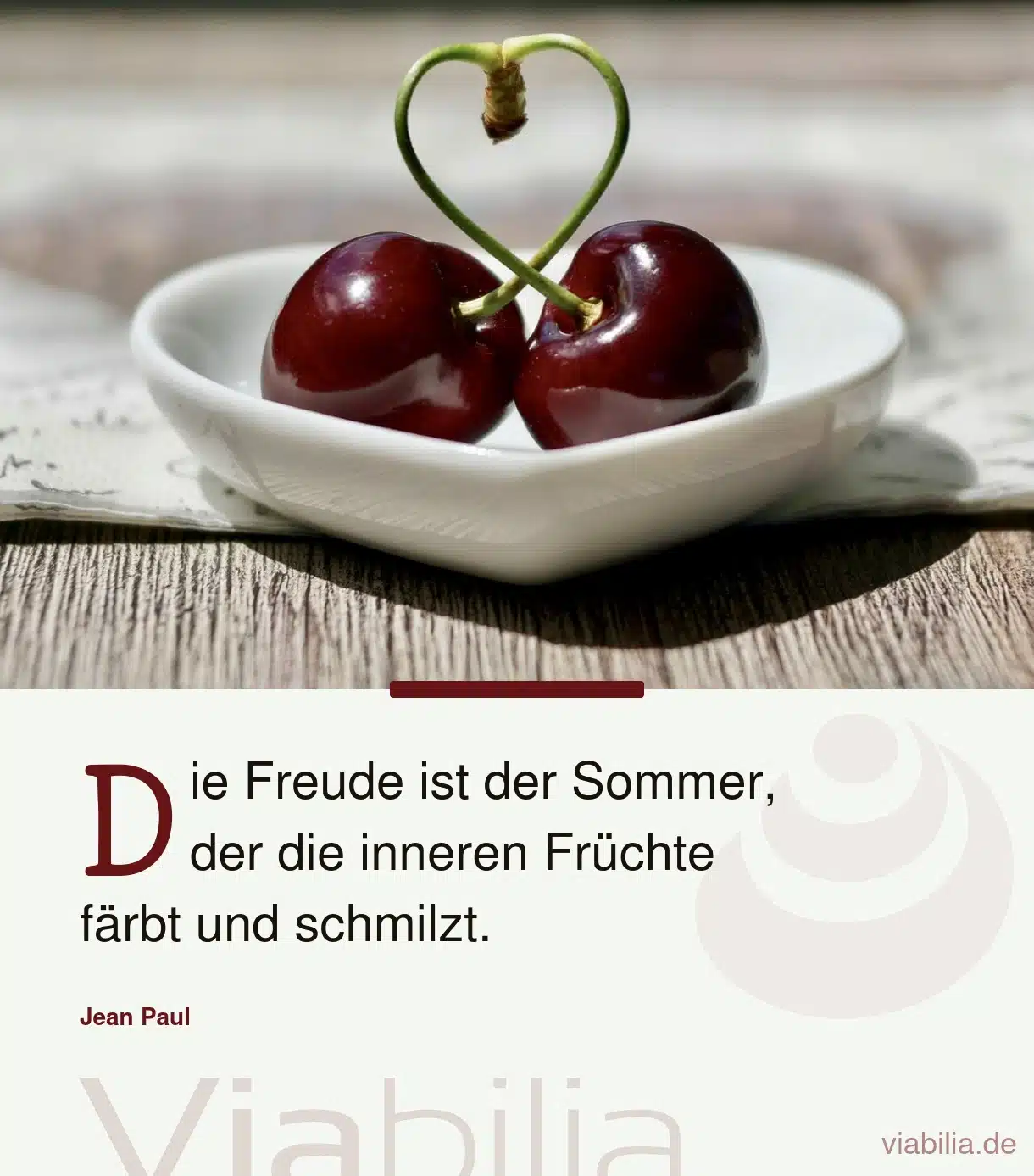 Freude ist der Sommer