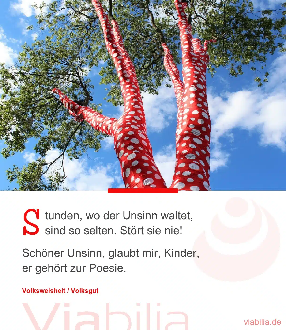 Poesiealbum-Gedicht: Stunden, wo der Unsinn waltet