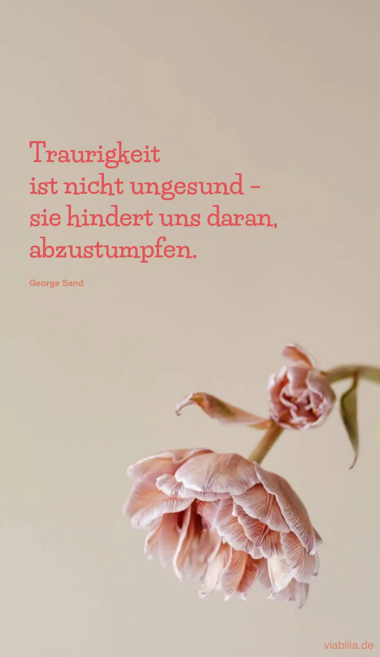 Traurigkeit ist nicht ungesund