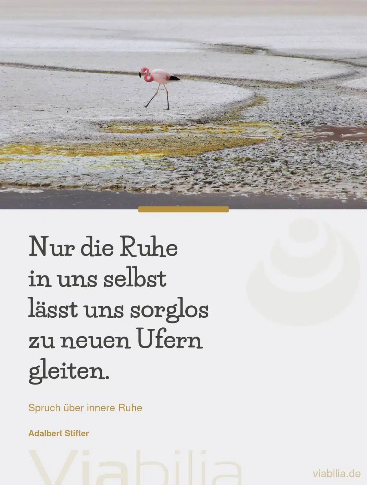 Spruch über innere Ruhe